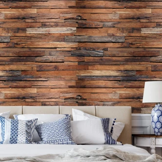 Wooden Wall - Photo Wallpaper 