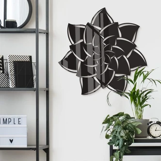 Wanddecoratie Mandala Bloem 02 