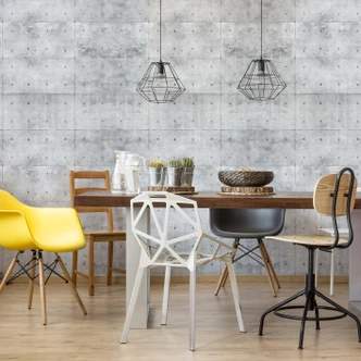 Fotobehang Betonblokken 