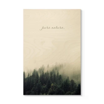 Holzbild Pure Nature 