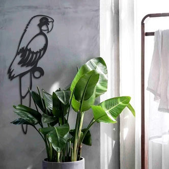 MDF Decoratie Papegaai 