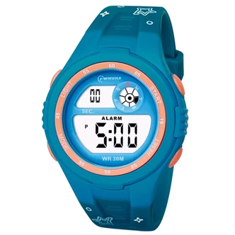 Sportklocka | Digital klocka för barn och tonåringar | Rymdblå 