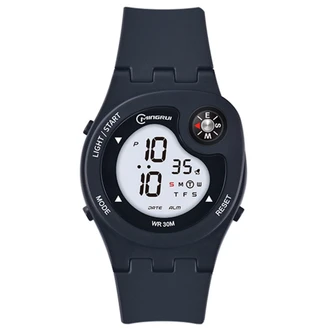 Digital klocka med kompass för utomhusbruk - armbandsklocka för tonåringar 