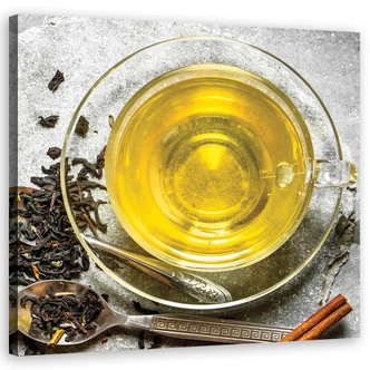 Leinwandbild, Aromatischer Tee 