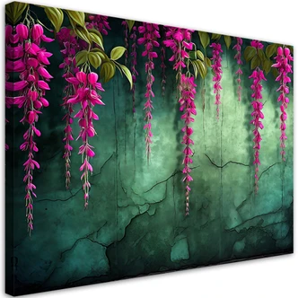 Leinwandbild Hängende Blumen 