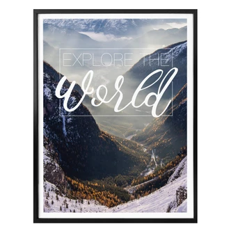 Poster - Explore the World Poster - Explore the World