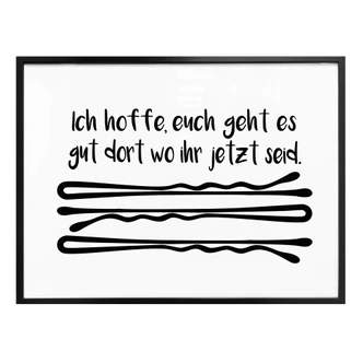 Poster - Ich hoffe euch geht es gut 