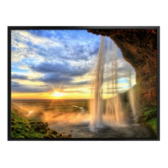 Poster Seljalandsfoss waterfall 
