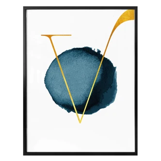 Affiche - Le V doré 