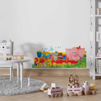 Sticker mural - Tortillard 