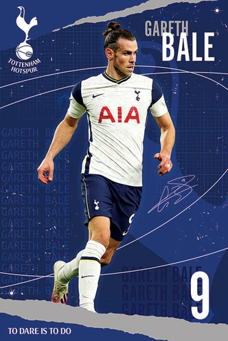 Plakat Tottenham Hotspur FC - Bale, plakat (61 x 91,5 cm) 