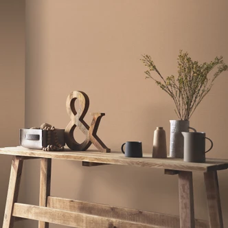 Vliestapete, Unitapete La Terrasse rot 