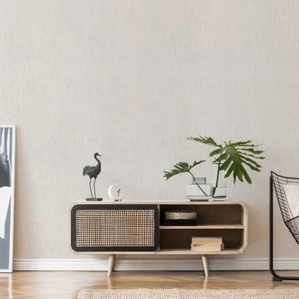 Vliestapete, Unitapete Secret Garden creme 