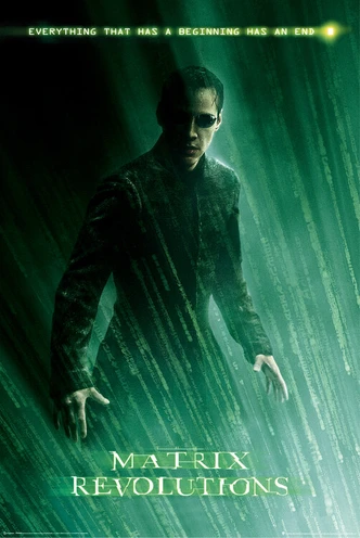 Poster, Film poster Matrix Revolutions - Neo 61x91,5 cm 