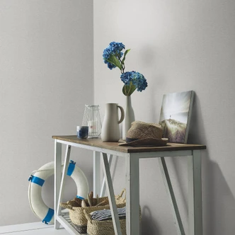 Vliestapete, Unitapete Secret Garden hellgrau 