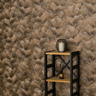 Guido Maria Kretschmer floral motif wallpaper Floral Glow Fashion for Walls 5 brown 
