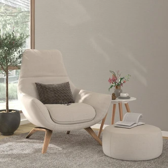 Tapeta z włókniny, tapeta uni Aurora light taupe 