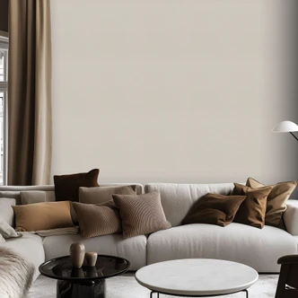 Ikke-vævet tapet almindelig creme med en fin linnedstruktur, subtilt moderne og tidløst elegant Ikke-vævet tapet almindelig creme med en fin linnedstruktur, subtilt moderne og tidløst elegant