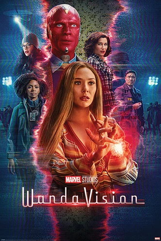 Poster, film poster Wandavision - Reality Rift 61x91,5 cm 
