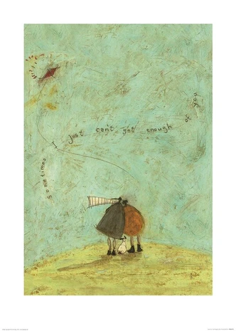 Poster Sam Toft - I Just Can't Get Enough of You Impression d'art, Sam Toft (60 x 80 cm) 