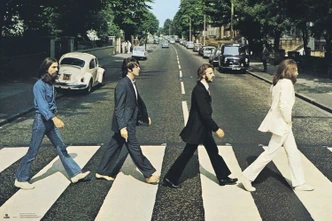 Music Poster The Beatles - Abbey Road 91,5x61 cm Music Poster The Beatles - Abbey Road 91,5x61 cm