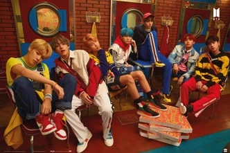 Music Poster BTS - Pizza 91,5x61 cm 