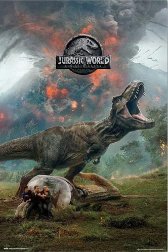 Poster, film poster Jurassic World 61x91,5 cm 