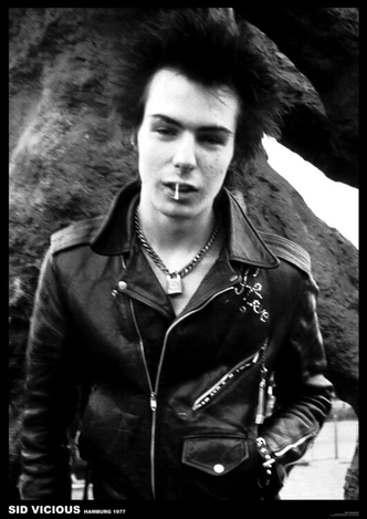 Poster Sid Vicious - Hamburg 1977, poster (59,4 x 84,1 cm) 