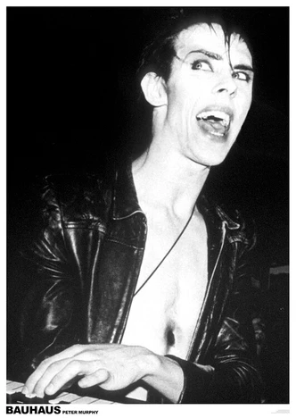 Poster Peter Murphy van Bauhaus, poster (59,4 x 84,1 cm) 