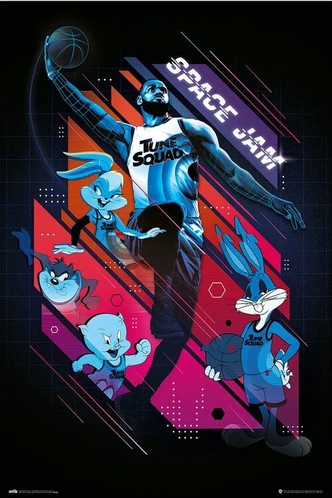 Poster, Filmposter Space Jam 2 - All Characters 61x91,5 cm 