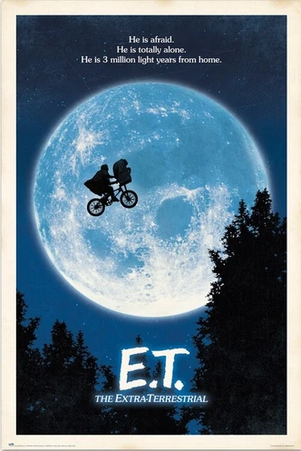 Poster, film poster E.T. - The Extra-Terrestrial 61x91,5 cm 