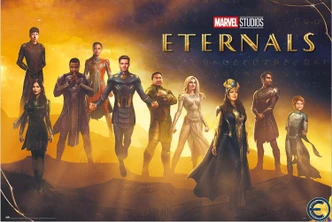 Poster, film poster Marvel - The Eternals 91,5x61 cm 