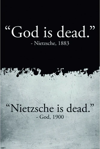 Poster God is Dead 61x91,5 cm 