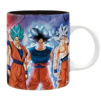 Tasse, Keramikbecher Dragon Ball - Goku transformations 