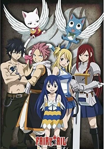 Poster, Filmposter Fairy Tail - Group 61x91,5 cm 