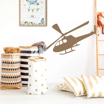 Adesivo murale - Elicottero 