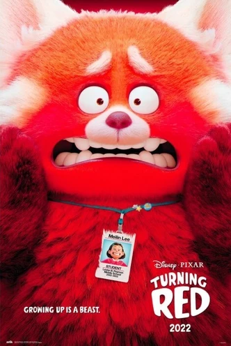 Poster, film poster Turning Red 61x91,5 cm Poster, film poster Turning Red 61x91,5 cm