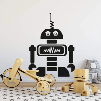 Muursticker Robot Ray 