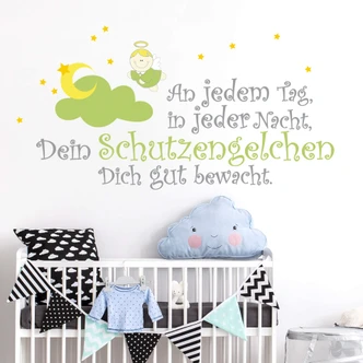 Wandtattoo An jedem Tag in jeder Nacht 