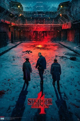 Poster, film poster Stranger Things - Russian Teaser 61x91,5 cm 
