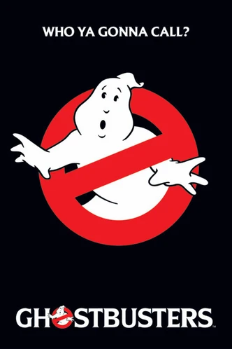 Poster, Filmposter GHOSTBUSTERS - logo 61x91,5 cm Poster, Filmposter GHOSTBUSTERS - logo 61x91,5 cm