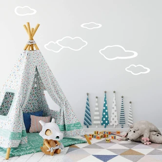 Cloud Set 3 Wall sticker 