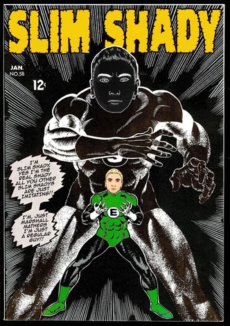 Poster Ads Libitum - Dangerous Slim, Plakat (40 x 60 cm) 