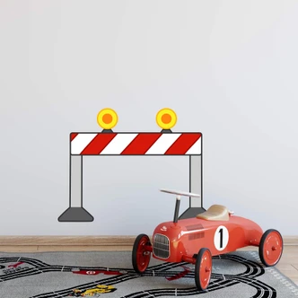 Sticker mural - Barrage 