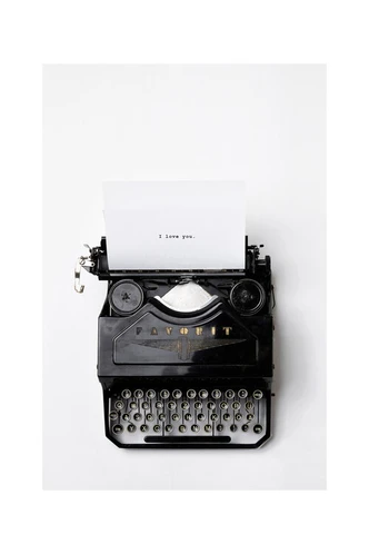 Poster Finlay & Noa - Typewriter, Plakat (40 x 60 cm) 