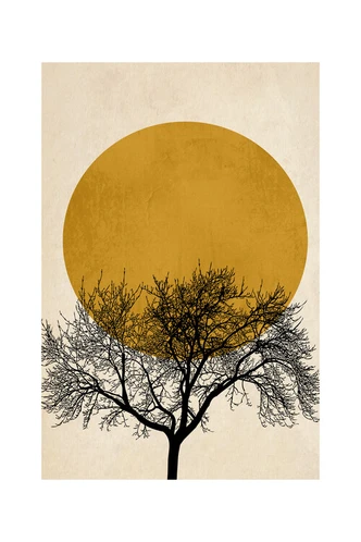 Plakat kunsttryk Kubistika - Vintermorgen, plakat (40 x 60 cm) 