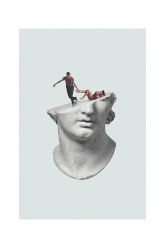 Plakat Léon - Kom ud af mit hoved, plakat (40 x 60 cm) 