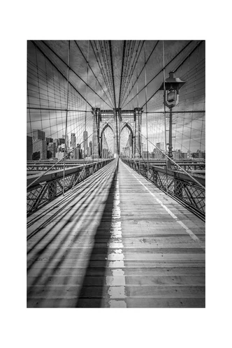 Poster Melanie Viola - NEW YORK CITY Brooklyn Bridge, affiche (40 x 60 cm) 