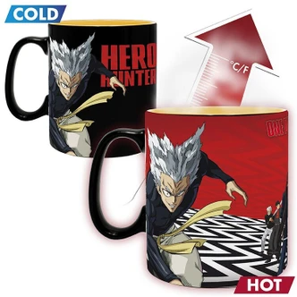 Tazza, tazza in ceramica One Punch Man - Saitama & Garou 