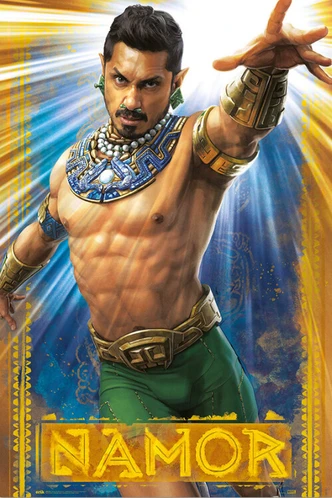 Poster, Filmposter Black Panther: Wakanda Forever - Namor 61x91,5 cm Poster, Filmposter Black Panther: Wakanda Forever - Namor 61x91,5 cm
